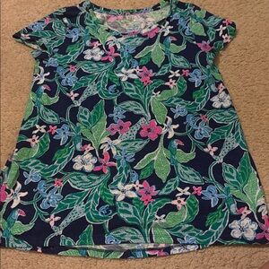 Lilly Pulitzer Multicolor Floral Top